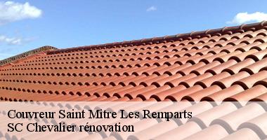 Des travaux de toiture en toute sécurité avec des couvreurs compétents à Saint Mitre Les Remparts