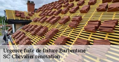 SC Chevalier rénovation pour une intervention d’urgence pour fuite sur toiture en toute sécurité à Barbentane