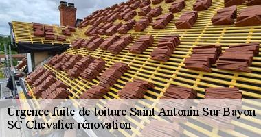 Le dépannage de votre toit avec SC Chevalier rénovation à Saint Antonin Sur Bayon : Le prix d’installation d’une bâche de toit