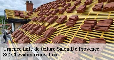 La prévention des chutes d'éléments de la toiture en cas d'urgence de fuites de toit à Salon De Provence