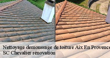 Les travaux de nettoyage pour les toits des maisons à Aix En Provence dans le 13090 