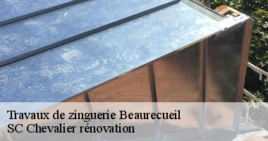 Les travaux d'installation des velux à Beaurecueil